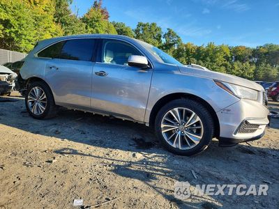 Czwarte zdjęcie samochodu z boku: 2018 ACURA MDX TECHNOLOGY VIN:5J8YD4H58JL028600 - miniatura