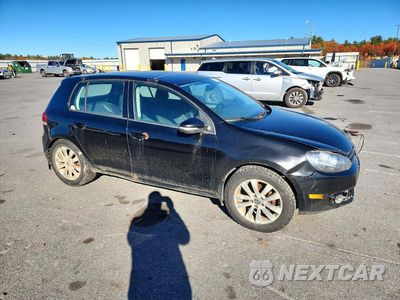 Czwarte zdjęcie samochodu z boku: 2014 VOLKSWAGEN GOLF VIN:WVWNM7AJ3EW003523 - miniatura
