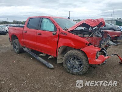 Czwarte zdjęcie samochodu z boku: 2023 CHEVROLET SILVERADO K1500 LT TRAIL BOSS VIN:3GCUDFED8PG345321 - miniatura