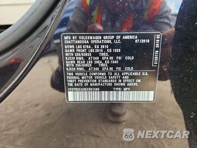 Zdjęcie 13 z 13 samochodu: 2019 VOLKSWAGEN ATLAS SE VIN:1V2YR2CA3KC591269 - miniatura