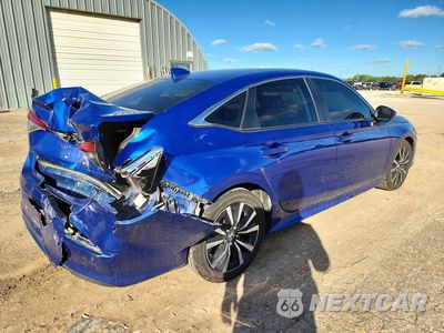 Trzecie zdjęcie samochodu z tyłu: 2023 HONDA CIVIC EX VIN:2HGFE1F75PH304129 - miniatura