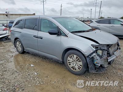 Czwarte zdjęcie samochodu z boku: 2016 HONDA ODYSSEY LX VIN:5FNRL5H24GB129131 - miniatura