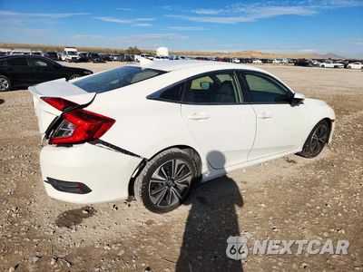 Trzecie zdjęcie samochodu z tyłu: 2018 HONDA CIVIC EX VIN:JHMFC1F35JX029249 - miniatura