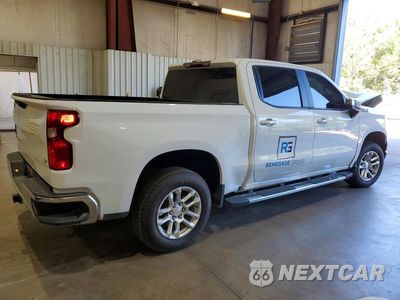 Trzecie zdjęcie samochodu z tyłu: 2025 CHEVROLET SILVERADO K1500 LT VIN:1GCUKDED6SZ216349 - miniatura