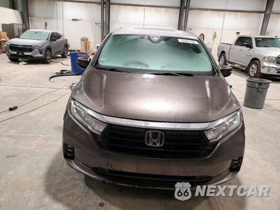 Piąte zdjęcie samochodu w środku: 2021 HONDA ODYSSEY EXL VIN:5FNRL6H78MB012780 - miniatura