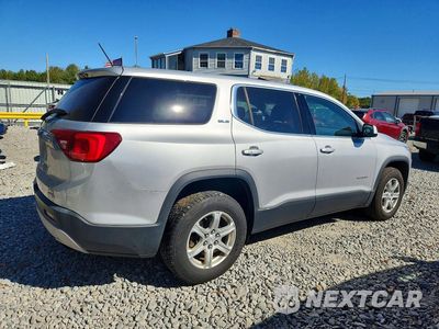 Trzecie zdjęcie samochodu z tyłu: 2018 GMC ACADIA SLE VIN:1GKKNRLA4JZ136930 - miniatura