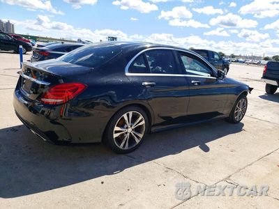 Trzecie zdjęcie samochodu z tyłu: 2016 MERCEDES-BENZ C 300 VIN:WDDWF4JB0GR172430 - miniatura