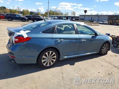 Trzecie zdjęcie samochodu z tyłu: 2015 HYUNDAI SONATA SPORT VIN:5NPE34AF2FH071476 - miniatura