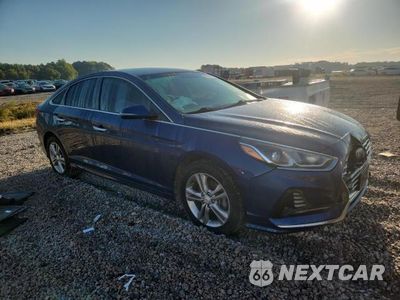 Czwarte zdjęcie samochodu z boku: 2018 HYUNDAI SONATA SEL VIN:5NPE34AF2JH642585 - miniatura