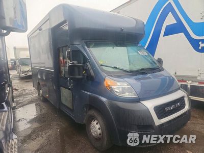 Czwarte zdjęcie samochodu z boku: 2022 RAM PROMASTER 3500 DELIVERY TRUCK VIN:3C7WRVMG2NE141223 - miniatura