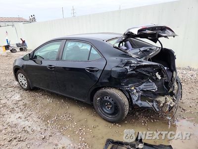 Drugie zdjęcie samochodu z przodu: 2019 TOYOTA COROLLA LE VIN:2T1BURHE2KC192631 - miniatura