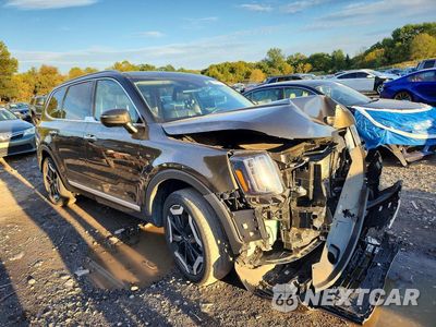 Czwarte zdjęcie samochodu z boku: 2023 KIA TELLURIDE S VIN:5XYP6DGC1PG401971 - miniatura