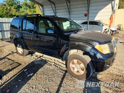 Czwarte zdjęcie samochodu z boku: 2005 NISSAN PATHFINDER XE VIN:5N1AR18U25C751965 - miniatura