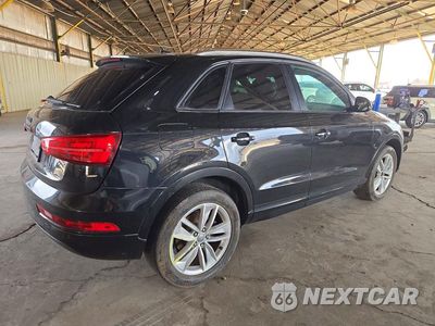 Trzecie zdjęcie samochodu z tyłu: 2018 AUDI Q3 PREMIUM VIN:WA1BCCFS3JR010443 - miniatura