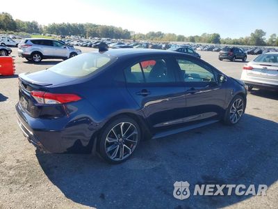 Trzecie zdjęcie samochodu z tyłu: 2020 TOYOTA COROLLA SE VIN:JTDS4RCE3LJ016071 - miniatura