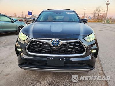 Piąte zdjęcie samochodu w środku: 2022 TOYOTA HIGHLANDER HYBRID PLATINUM VIN:5TDFARAH0NS013433 - miniatura