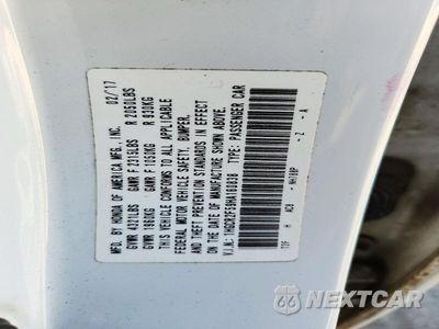 Zdjęcie 12 z 12 samochodu: 2017 HONDA ACCORD SPORT VIN:1HGCR2F59HA160838 - miniatura