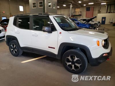 Czwarte zdjęcie samochodu z boku: 2020 JEEP RENEGADE TRAILHAWK VIN:ZACNJBC19LPL32260 - miniatura
