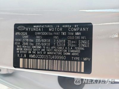 Zdjęcie 13 z 13 samochodu: 2026 HYUNDAI TUCSON SEL CONVENIENCE VIN:KM8JCDD15TU499960 - miniatura