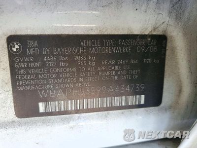 Zdjęcie 12 z 12 samochodu: 2009 BMW 328 I SULEV VIN:WBAPH53599A434739 - miniatura
