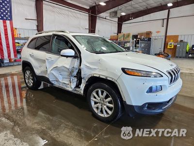 Czwarte zdjęcie samochodu z boku: 2015 JEEP CHEROKEE LIMITED VIN:1C4PJMDB3FW655130 - miniatura