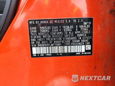 Zdjęcie 12 z 12 samochodu: 2018 HONDA FIT LX VIN:3HGGK5H41JM715981 - miniatura