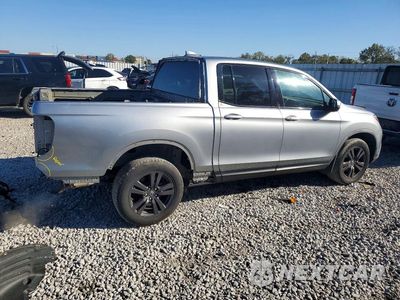 Trzecie zdjęcie samochodu z tyłu: 2019 HONDA RIDGELINE SPORT VIN:5FPYK3F19KB041155 - miniatura