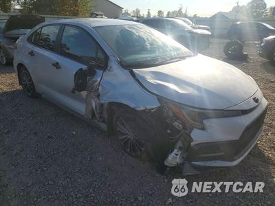 Czwarte zdjęcie samochodu z boku: 2020 TOYOTA COROLLA SE VIN:5YFB4RBE5LP001603 - miniatura