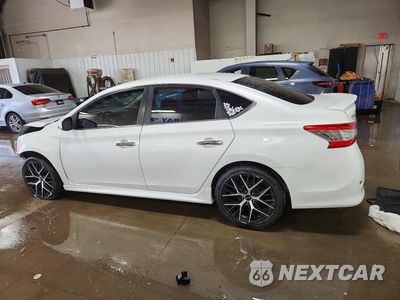 Drugie zdjęcie samochodu z przodu: 2013 NISSAN SENTRA S VIN:3N1AB7AP8DL714859 - miniatura