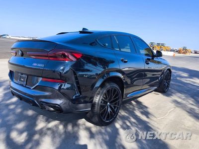 Trzecie zdjęcie samochodu z tyłu: 2021 BMW X6 M50I VIN:5UXCY8C0XM9H25687 - miniatura