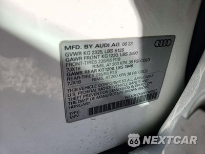 Zdjęcie 14 z 14 samochodu: 2023 AUDI Q3 PREMIUM S LINE 45 VIN:WA1DECF30P1146807 - miniatura