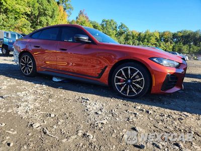 Czwarte zdjęcie samochodu z boku: 2023 BMW I4 EDRIVE 40 VIN:WBY73AW02PFN54472 - miniatura