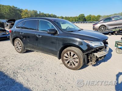 Czwarte zdjęcie samochodu z boku: 2014 ACURA MDX TECHNOLOGY VIN:5FRYD3H46EB019997 - miniatura