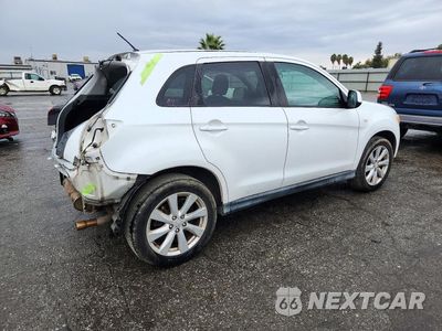 Trzecie zdjęcie samochodu z tyłu: 2014 MITSUBISHI OUTLANDER SPORT ES VIN:4A4AP3AUXEE013781 - miniatura