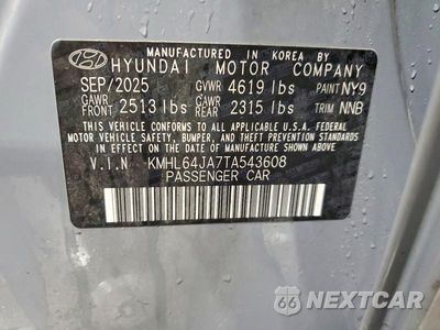 Zdjęcie 12 z 12 samochodu: 2026 HYUNDAI SONATA SEL SPORT VIN:KMHL64JA7TA543608 - miniatura