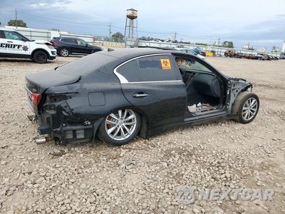 Trzecie zdjęcie samochodu z tyłu: 2018 INFINITI Q50 3.0T LUXE VIN:JN1EV7AR2JM440358 - miniatura