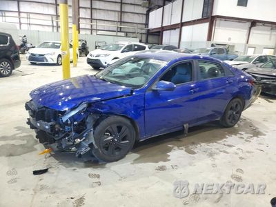 2022 HYUNDAI ELANTRA BLUE KMHLM4AJ0NU027792 - główne zdjęcie licytacji z USA - miniatura