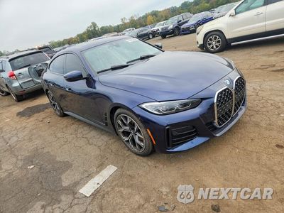 Czwarte zdjęcie samochodu z boku: 2023 BMW 430XI GRAN COUPE VIN:WBA73AV01PFP52251 - miniatura