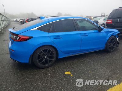 Trzecie zdjęcie samochodu z tyłu: 2024 HONDA CIVIC SPORT TOURING VIN:19XFL1H86RE031985 - miniatura