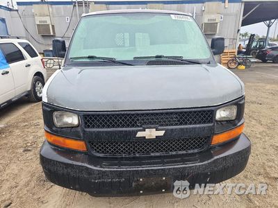 Piąte zdjęcie samochodu w środku: 2008 CHEVROLET EXPRESS 2500 CARGO DELIVERY VAN VIN:1GCGG29C081120308 - miniatura