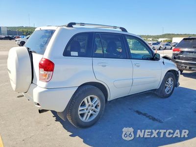 Trzecie zdjęcie samochodu z tyłu: 2003 TOYOTA RAV4 BASE VIN:JTEGH20V830090495 - miniatura