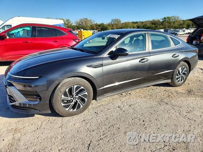 2026 HYUNDAI SONATA HYBRID BLUE KMHL24JJ3TA177089 - główne zdjęcie licytacji z USA - miniatura