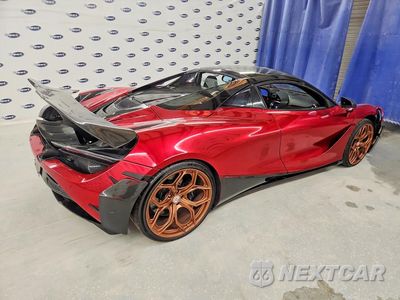 Trzecie zdjęcie samochodu z tyłu: 2020 MCLAREN AUTOMOTIVE 720S VIN:SBM14FCA9LW005349 - miniatura