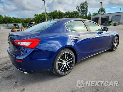 Trzecie zdjęcie samochodu z tyłu: 2017 MASERATI GHIBLI S VIN:ZAM57RSA0H1226293 - miniatura