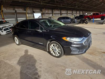 Czwarte zdjęcie samochodu z boku: 2019 FORD FUSION SE VIN:3FA6P0LU5KR180105 - miniatura
