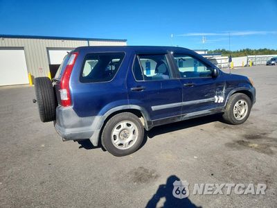 Trzecie zdjęcie samochodu z tyłu: 2005 HONDA CR-V LX VIN:SHSRD78595U314851 - miniatura