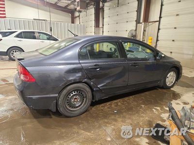 Trzecie zdjęcie samochodu z tyłu: 2008 HONDA CIVIC HYBRID VIN:JHMFA36278S030824 - miniatura