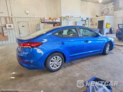 Trzecie zdjęcie samochodu z tyłu: 2018 HYUNDAI ELANTRA SE VIN:KMHD74LF5JU454285 - miniatura