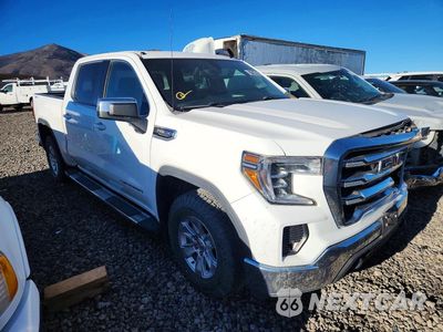 Czwarte zdjęcie samochodu z boku: 2020 GMC SIERRA K1500 SLE VIN:3GTU9BED0LG311197 - miniatura