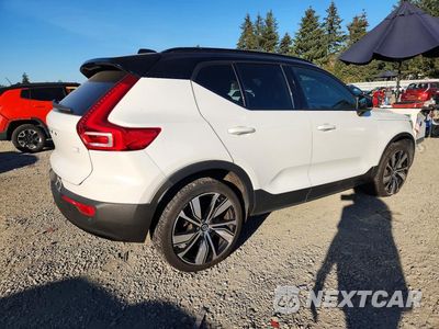 Trzecie zdjęcie samochodu z tyłu: 2021 VOLVO XC40 RECHARGE VIN:YV4ED3UR6M2571567 - miniatura